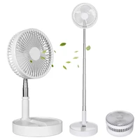 2022 new design foldable cordless electric portable rechargeable table air conditioner fans
