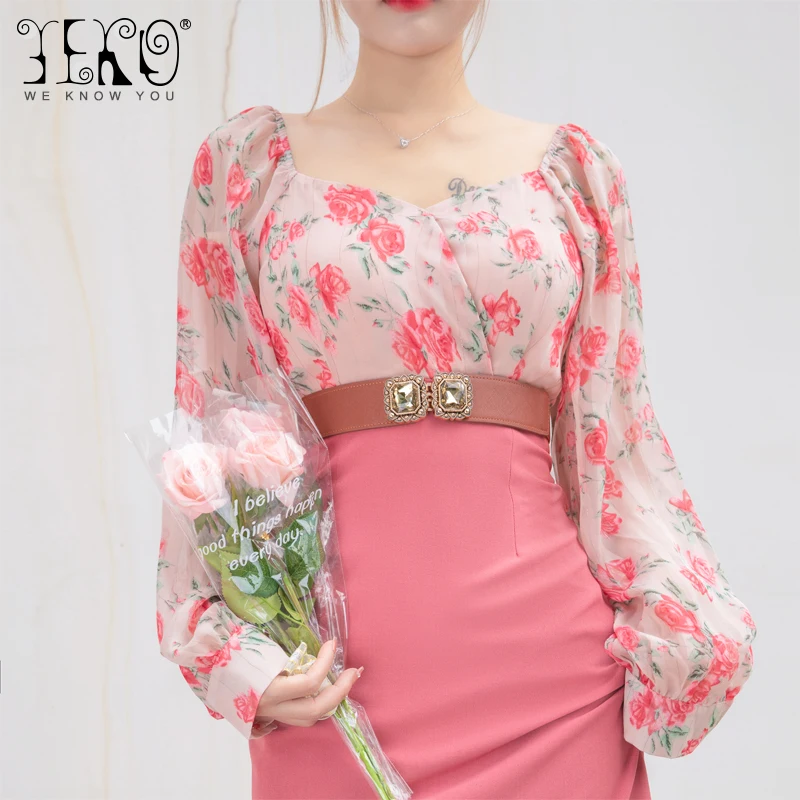 Новый модный декоративный наружный женский ремень YEKO в универсальном стиле ins