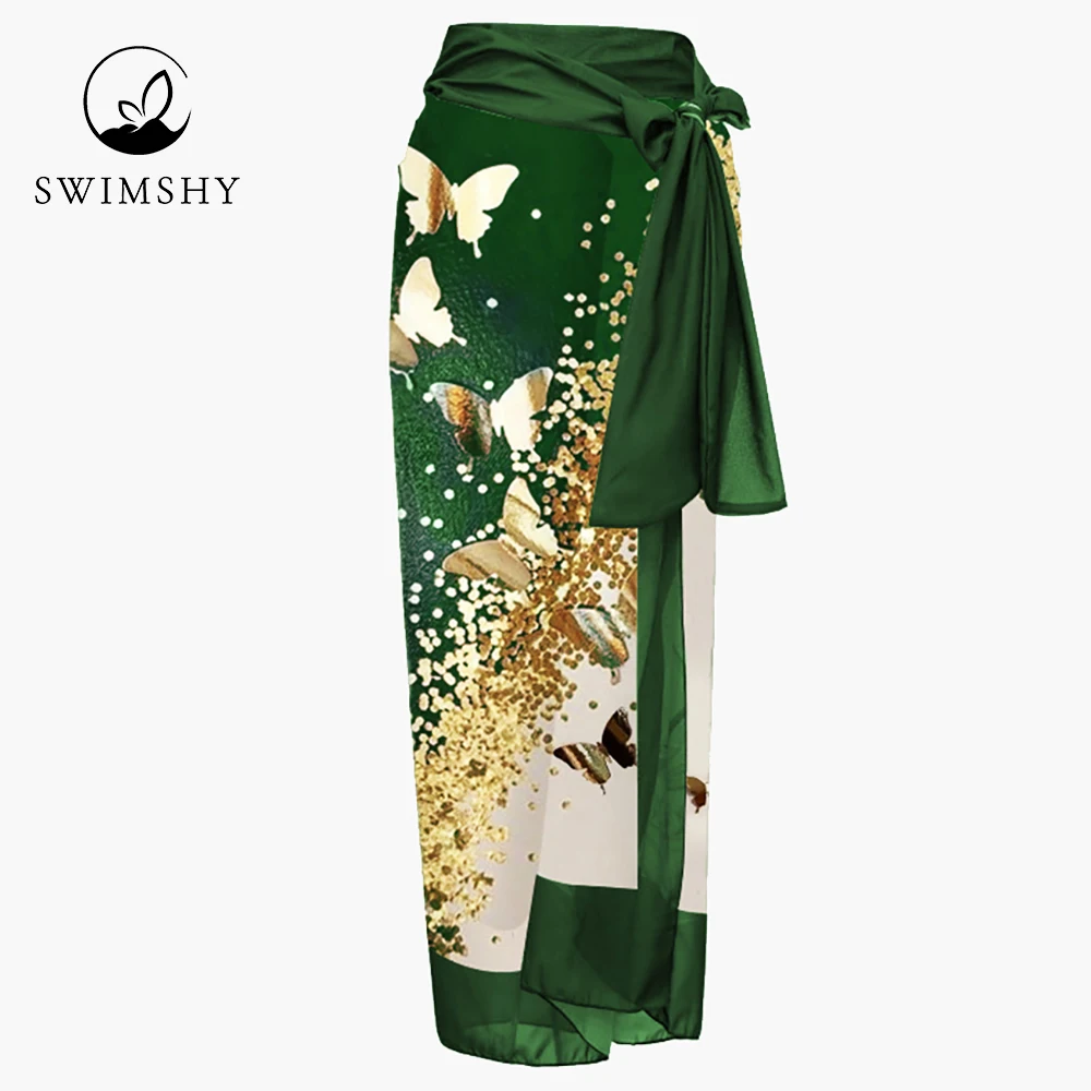 Sexy V-neck Colorblock Butterfly Print Bikini Fashion Chic One-piece Swimsuit Female Bathing Suit Summer Beachwear Backless Slim