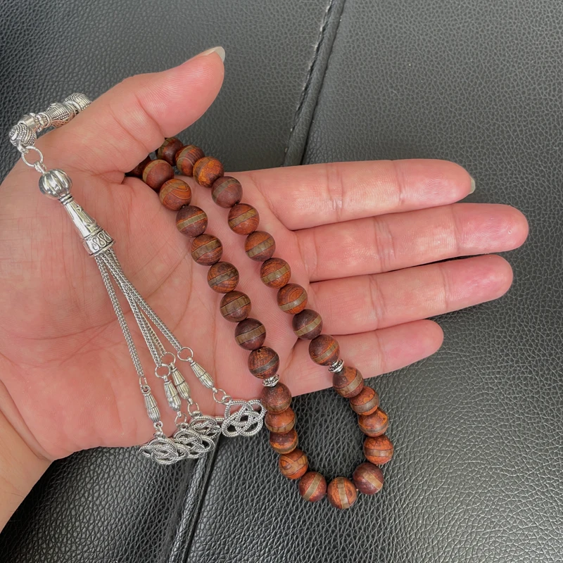 Фото Натуральные тибетские Агаты tasbih мужские мусульманские молитвенные бусины турецкий браслет gfit Арабская миска аксессуары в подарок №1