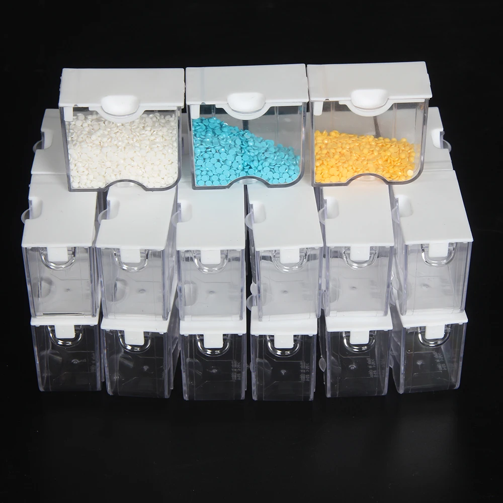 Новый прозрачный контейнер чехол 5D аксессуары для алмазной живописи Алмазная