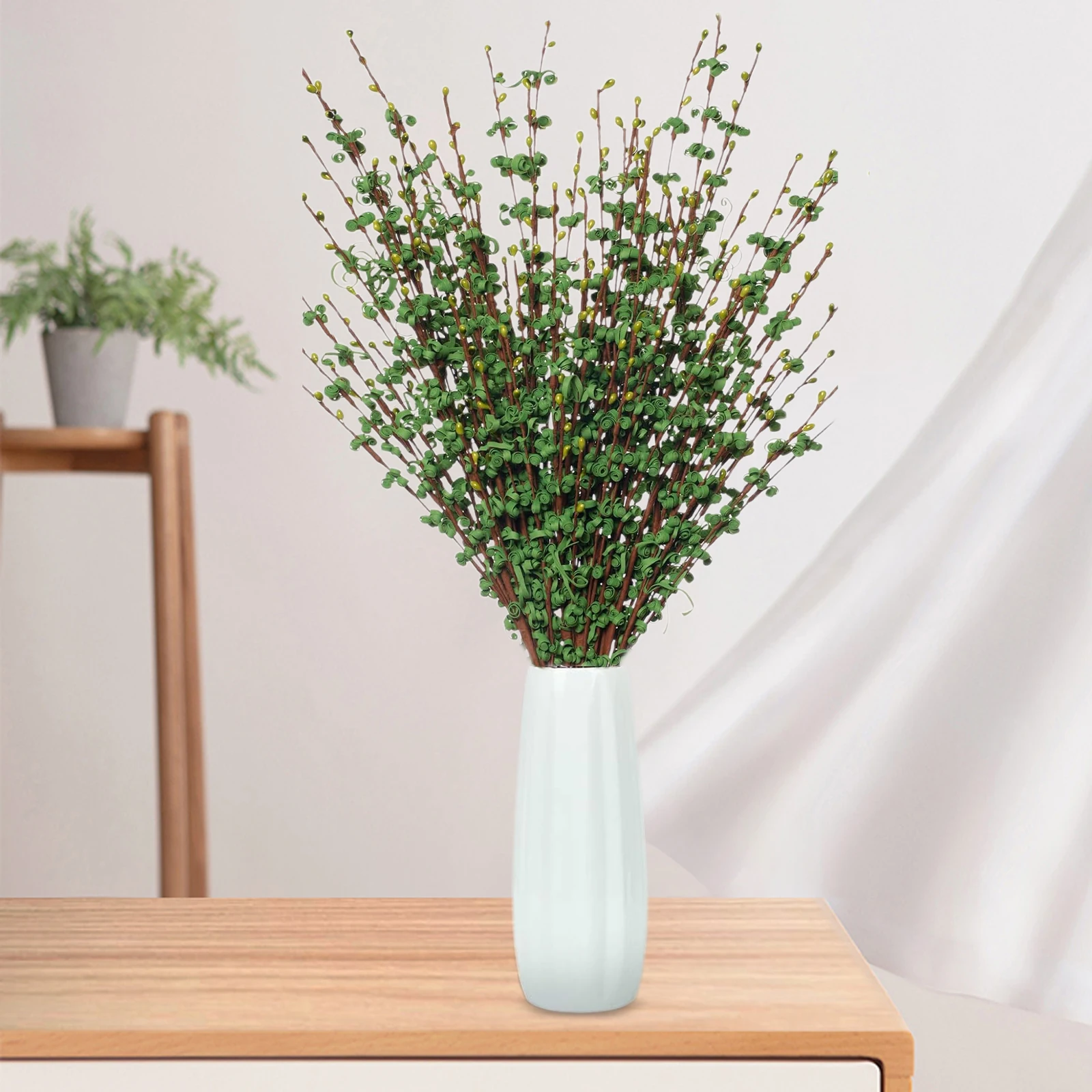 Декоративный рулет из пенопласта С искусственными цветами жасмина 12 веток |