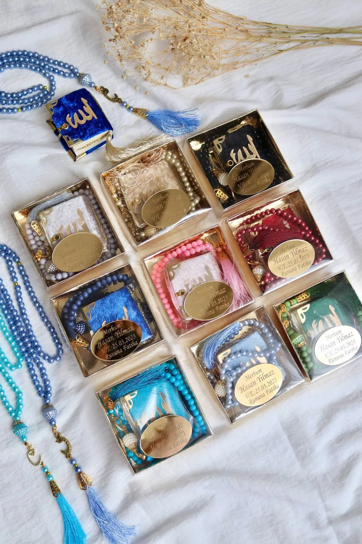 Мини-Коран 10-20-50-100 штук мусульманский четки Мевлют оптовая продажа подарочный