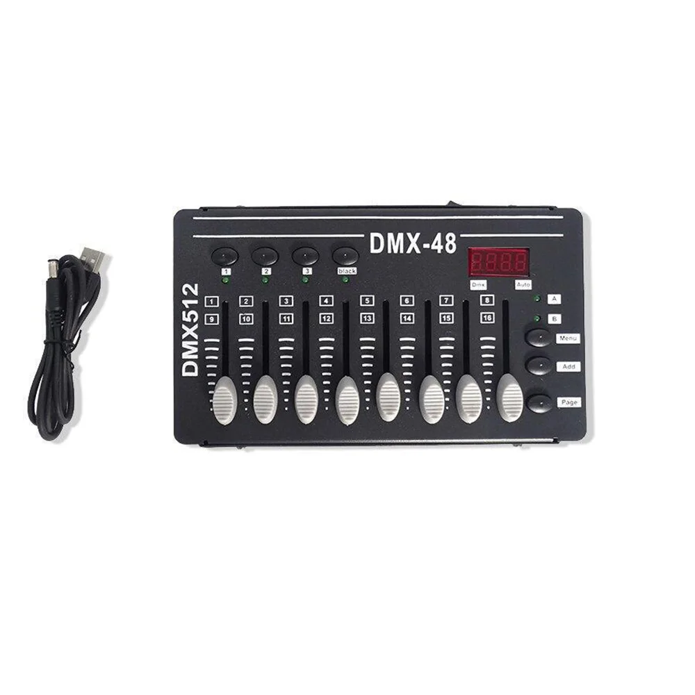 

Светодиодный свет для сцены Mini Dmx Controller LED Par Light DJ Light Mini Console для домашних развлечений