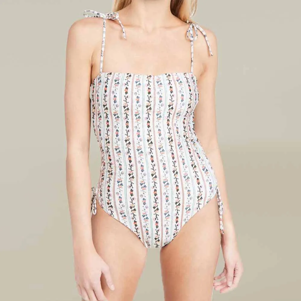 

sexy printed bikini Lacing Up String Bikinis Summer Beach Wear Swimming Biquini Women's bathing suits