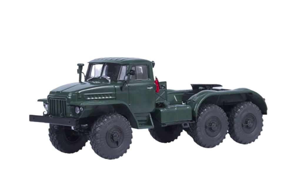 URALSKY TRUCK 375C K1 TOWNSHIP T. GREEN (USSR RUSSIAN) | УРАЛЬСКИЙ ГРУЗОВИК 375C-K1 СЕДЕЛЬНЫЙ ТЯГАЧ Т. ЗЕЛЁНЫЙ