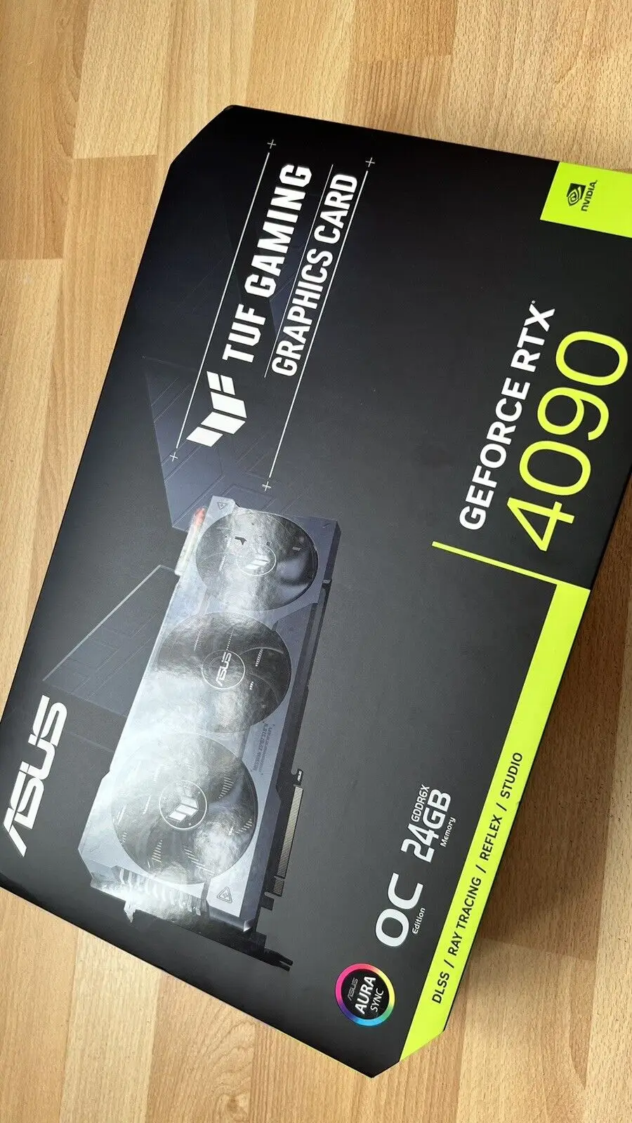

SC купить 2 получить 1 бесплатно ASUS TUF GeForce RTX®Игровая видеокарта OC Edition 4090, 24 Гб GDDR6X