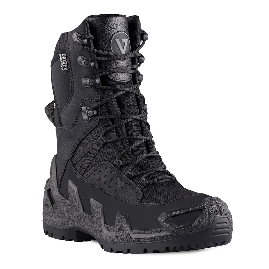 Vaneda 1191 Pro Mid BlackTactical Boots Waterproof Breathable Nubuck Outdoor Men Women Hiking Shoes Hunting Drytex Light weight
