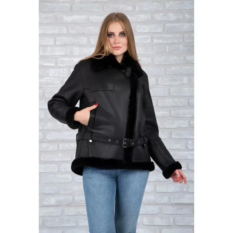 By Marki Marki Черное пальто из