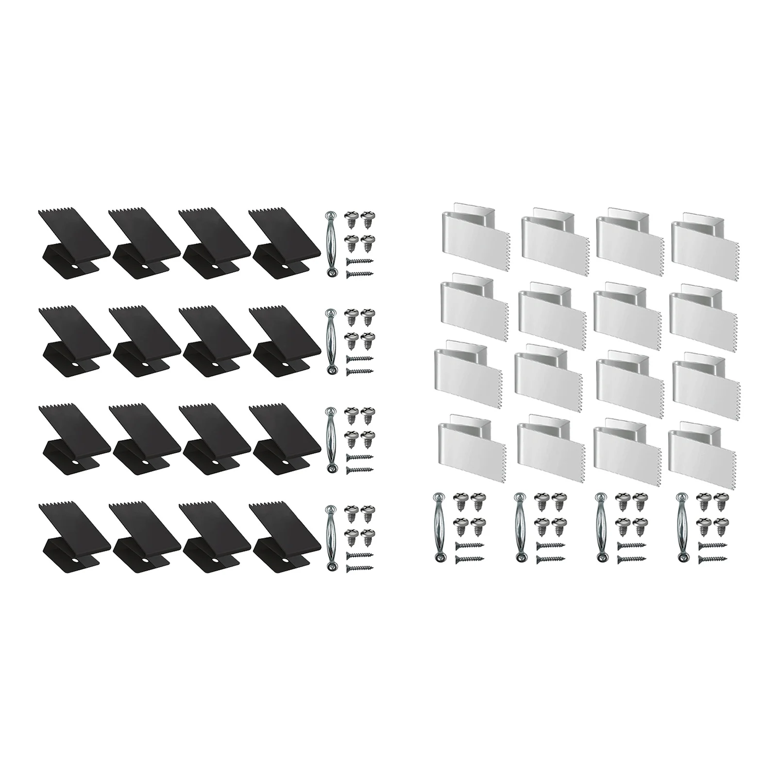 Прочные стальные зажимы для оконных панелей Hurricane