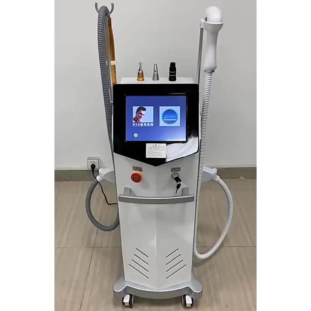 

1200W Hight Power Tri Wavelengths 808nm Diode La-ser Hair Removal Machine With Picosecond Lazer Tattoo Temoval Lazer Epilator CE