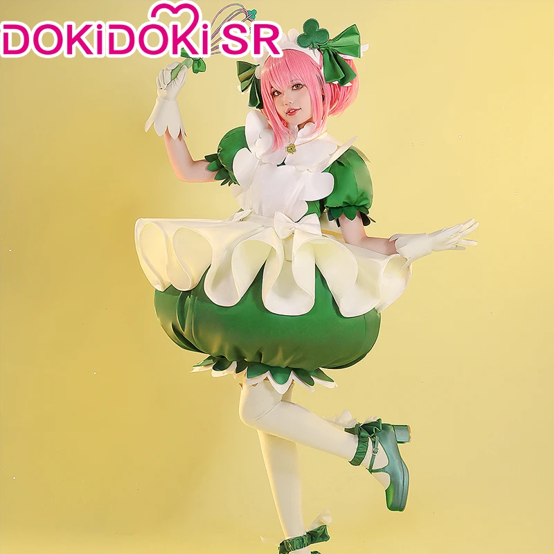 ДокиДоки-СР Косплей Шуго Чара Костюм Хинамори Аму для женщин Амулет Пики / Амулет Клевера