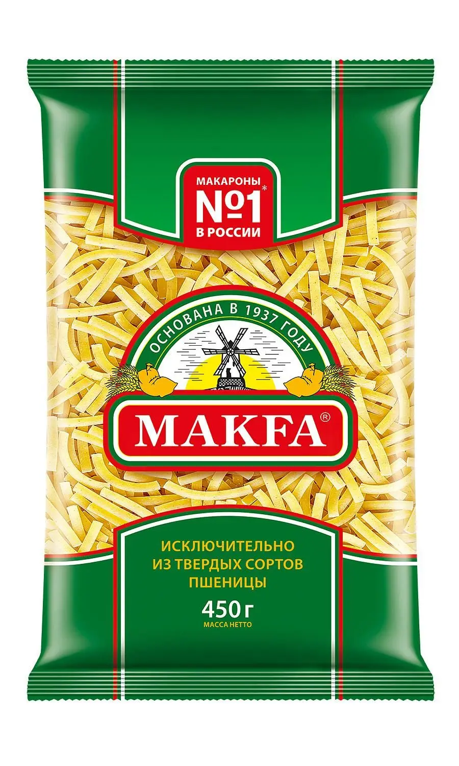 Рисунок 2 - Упаковка 20 пачек Лапша длинная