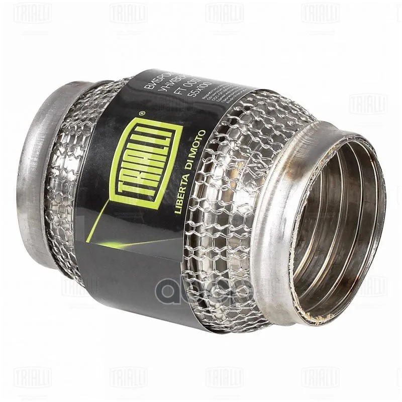 Виброкомпенсатор Вых. Трубы (Гофра) 55x100 Hydra,Wire Mesh (Ft 0017) Trialli арт. FT0017