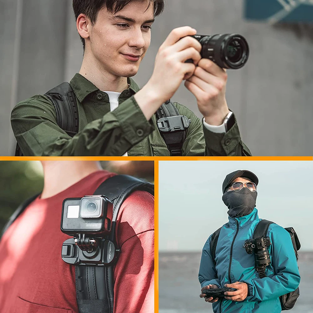 Зажим для камеры PGYTECH Beetle зажим на плечевом ремне или экшн-камеры машины карт DSLR и