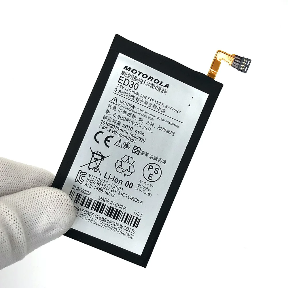 Original Motorola 2010mAh ED30 Battery For Moto G G2 XT1028 XT1032 XT1033 XT1034 XT1068 Phone High Quality Battery +Free Tools