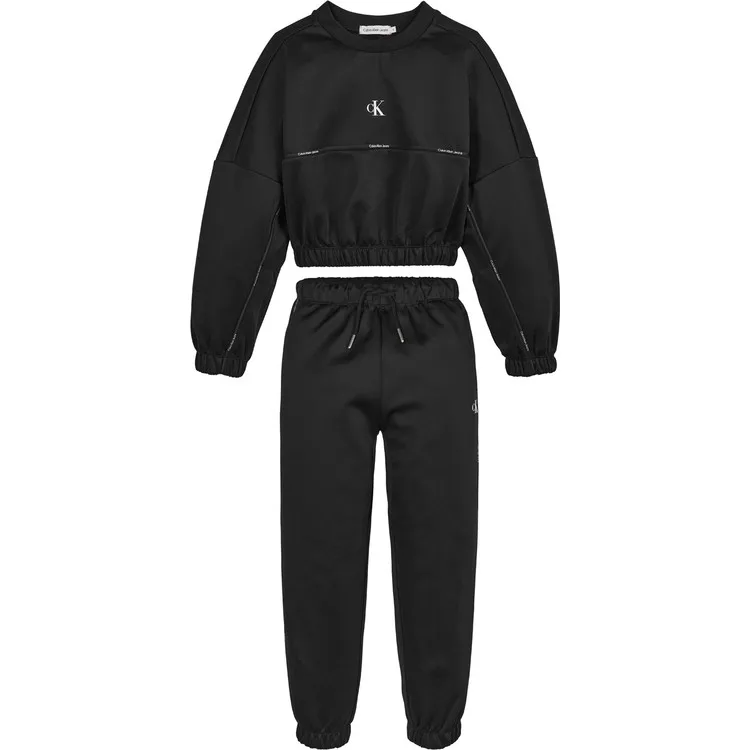 Calvin Klein Однотонная черная