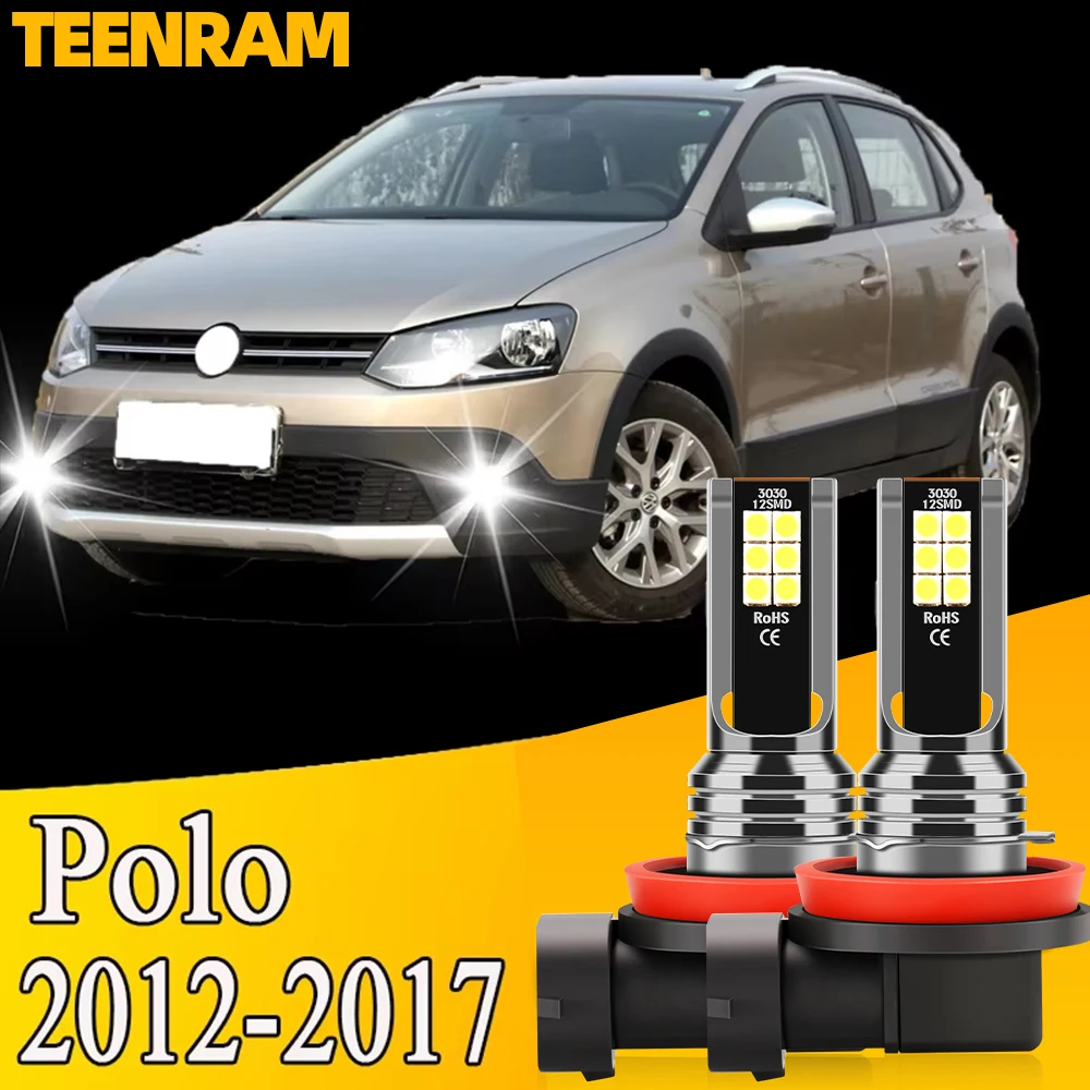 2 шт. автомобильные передние противотуманные фары аксессуары светодиодные лампы