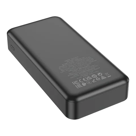 Внешний АКБ HOCO J102A Cool Figure 20000 mAh, 1xUSB, 1xUSB-C, 3А, QC 3.0, PD20W, LED дисплей, Li-Pol (черный)