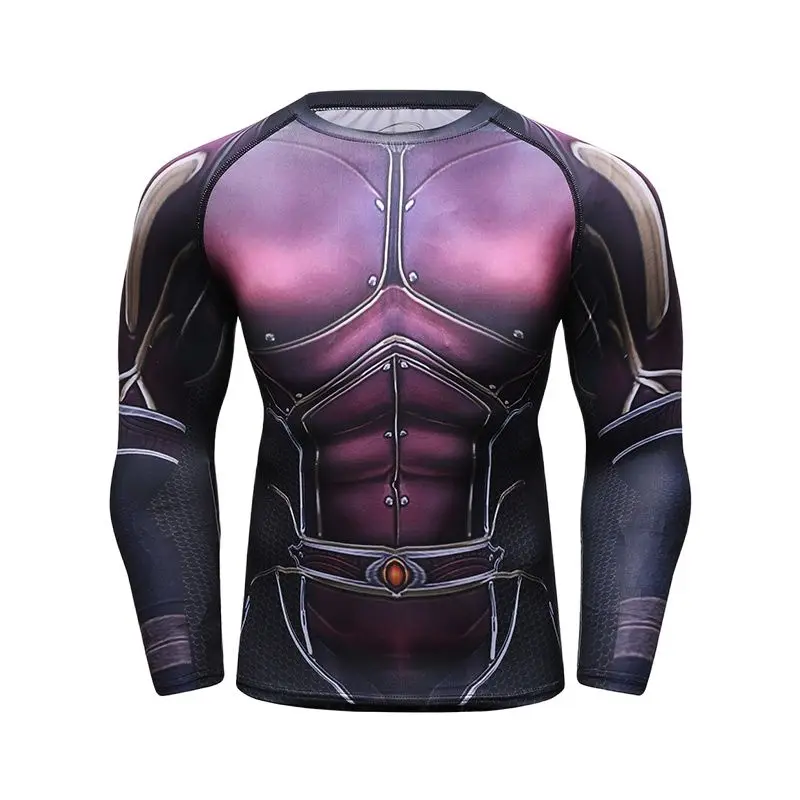 Распродажа! Модная уличная Мужская 3D рубашка с длинным рукавом быстросохнущая