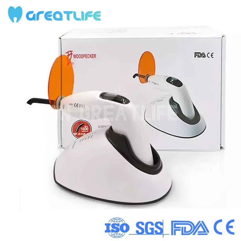 

3 Second Teeth White Lamp Woodpecker Dental Led Curing Light