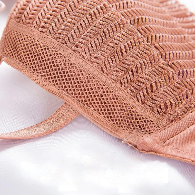 Bralette Woman New Thin Cup Sexy Bras For Women Small Breasts Push Up No Wire Lace Sexy Beautiful Back Breathable Bras For Women