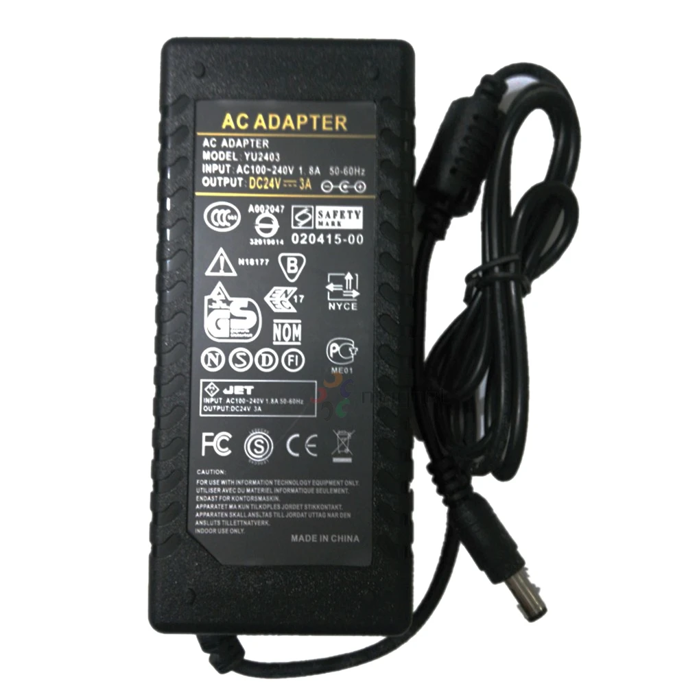 

Блок питания 24V 3A (5.5*2.5)