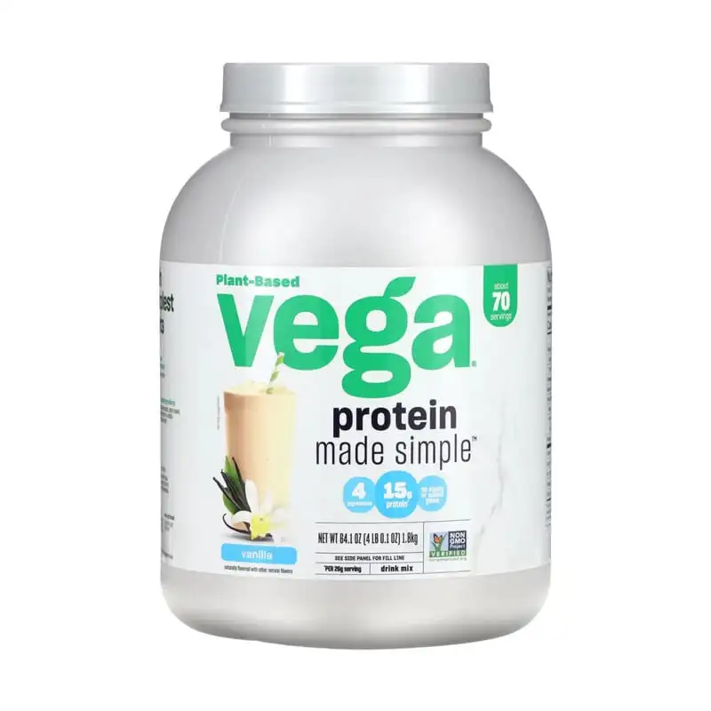 Vega PlantBased Protein Made Simple ваниль 4 фунта (0 1 унции)