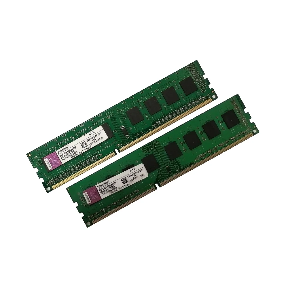 ОЗУ Dimm 4Gb PC3-10600(1333)DDR3 Kingston KVR1333D3N9/2G, 99P5403-006.A03LF (Kit 2x2Gb)