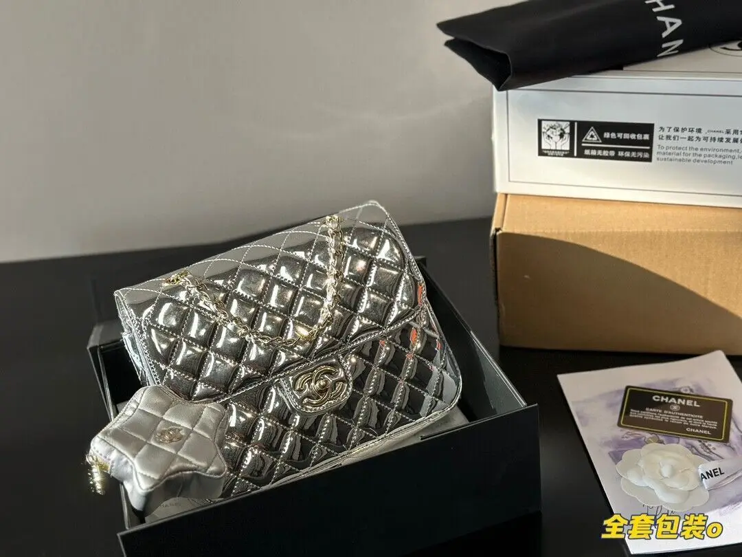 точная копия 1:1 Женская Кожа Chanel 23cm * 16cm