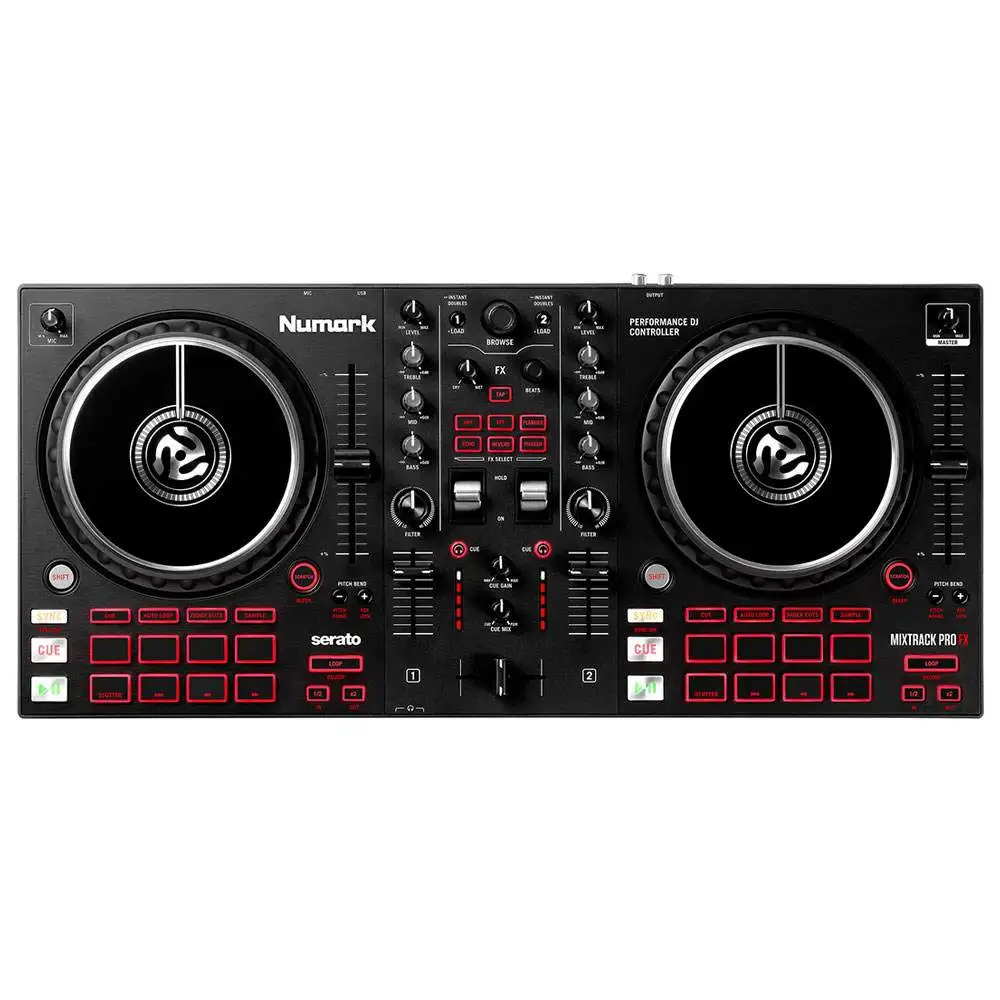 

Новинка, доступен контроллер DJ Serato Platinum FX 4-Deck, позитивная новинка, Numark Mixtrack