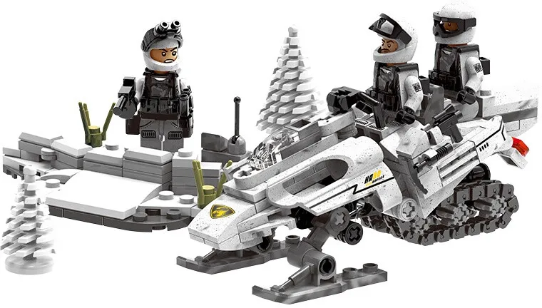 Конструктор XingBao Снегоход (290 деталей) - XB-06009 (XB06009) | Блочные конструкторы