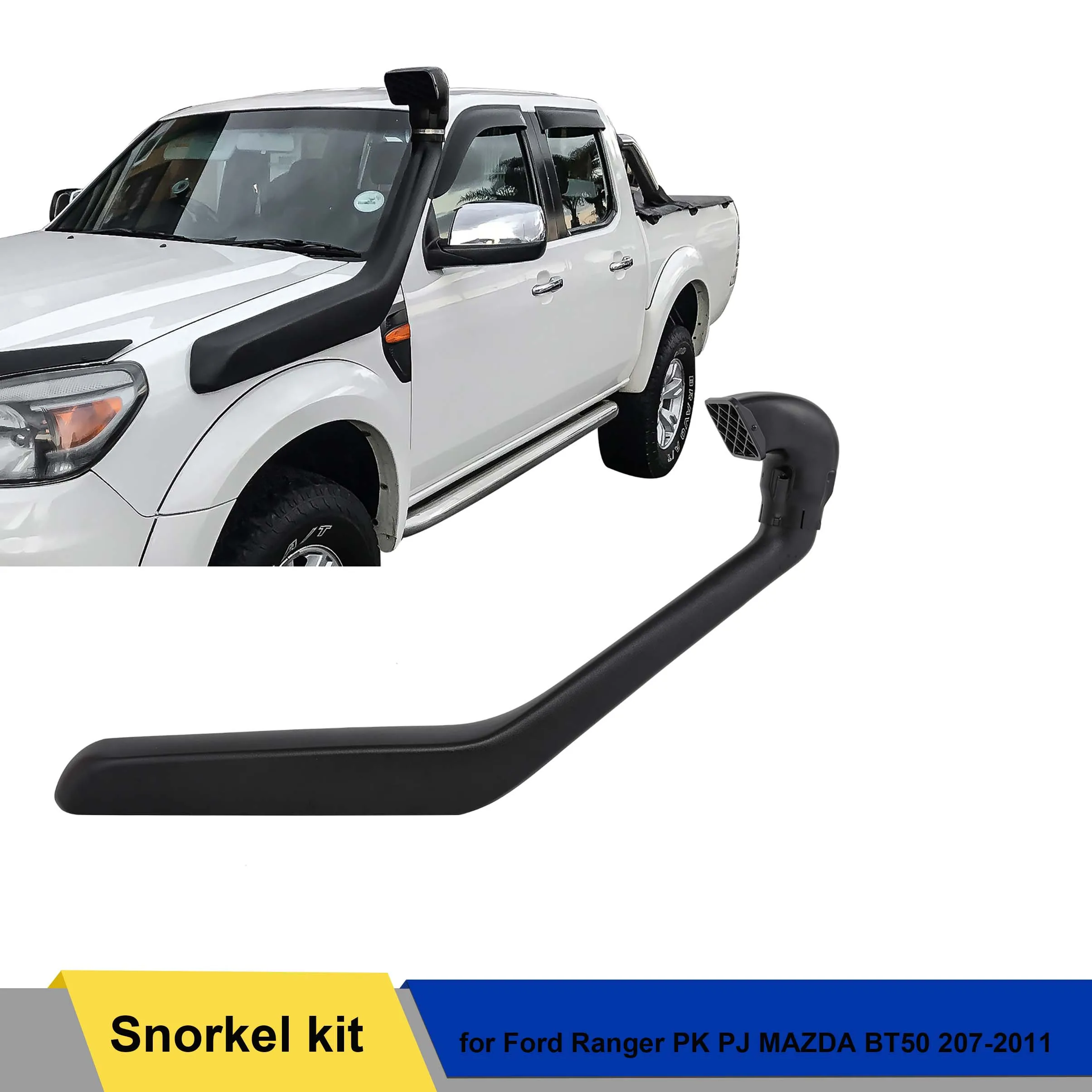 

Vehicle Snorkel Kit for Ford Ranger PK PJ Mazda BT50 2007 2008 2009 2010 2011 3.0L Turbo Diesel Inflow Bottle