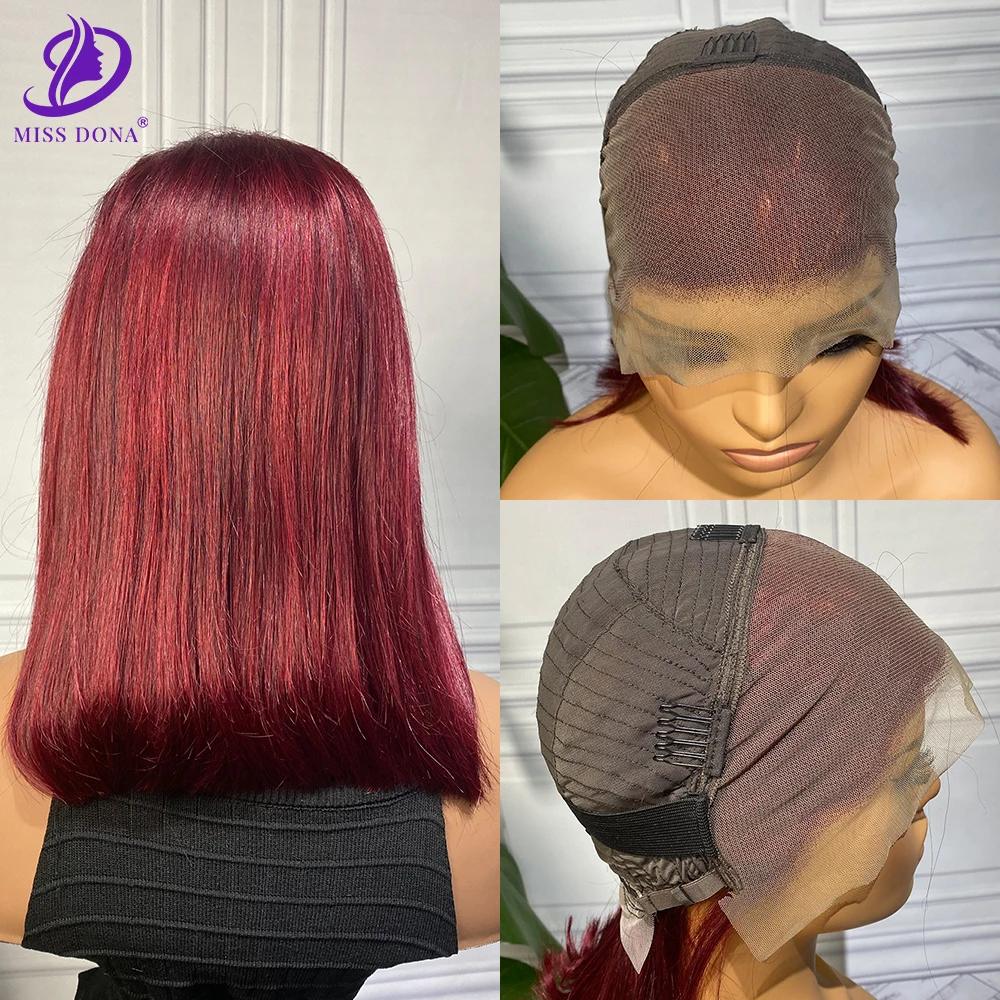 Ed Bob Wig Lace Front Human Hair Wigs Preplucked Remy Human Hair Wigs  350 Color