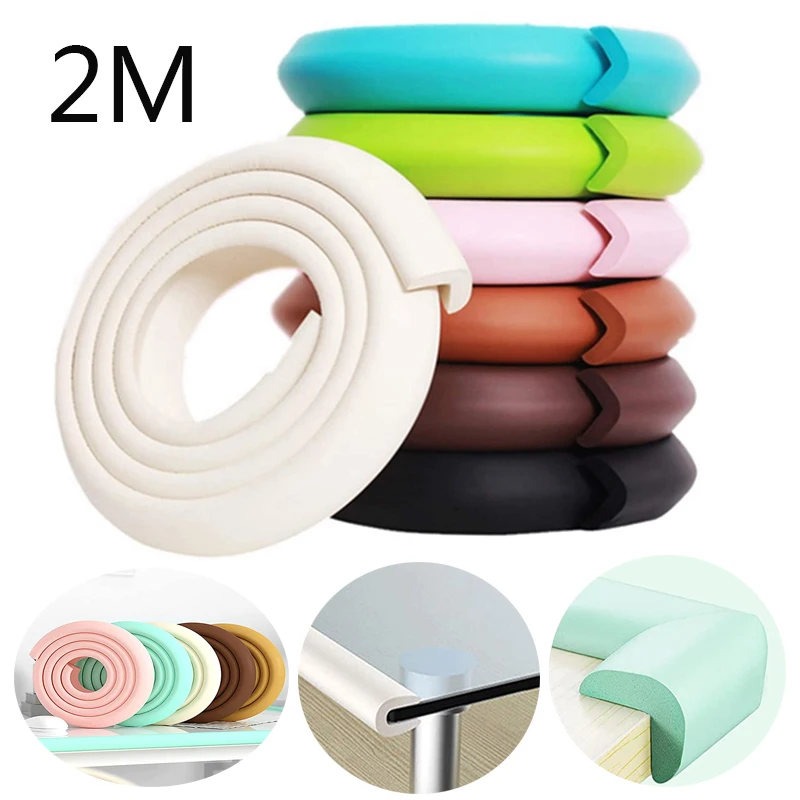 

Extra Thick Baby Safety Furniture Table Protector Edge Corner Desk Cover Protective Tape Foam Corners Bumper Guard