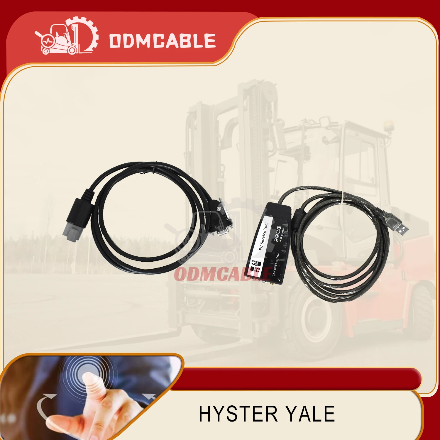 Диагностический сканер ODMcable Hyster Yale для автопогрузчика диагностический