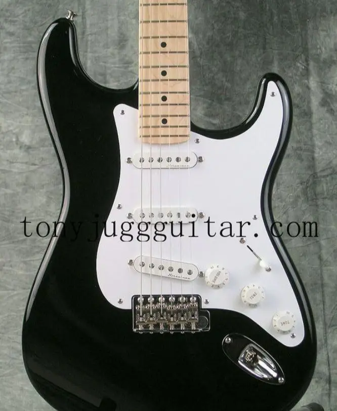 

Top Quality Custom Eric Clapton Signature Black Electric Guitar BLACKIE ST Strat Stratocaster Electric Guitar Maple Fingerboard
