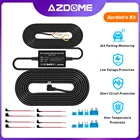 AZDOME JYX02 Автомобильный видеорегистратор запись жесткий провод комплект низкая защита Vol мини USB порт 12В-24В 5V3A использование с M550