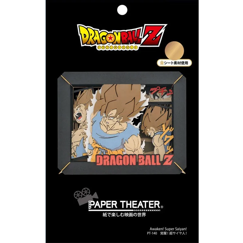 

Japan ensky paper theater super saiyan PT-140 three-dimensional assembled cardboard toy ornament