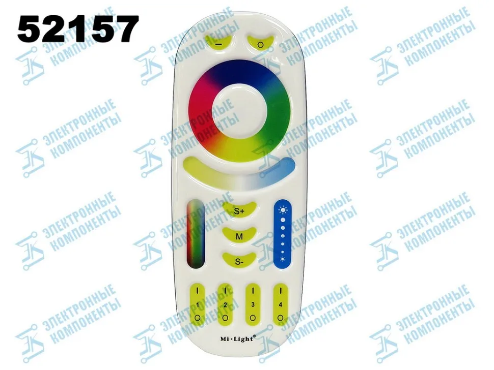 Пульт для контроллера Mi-Light RGB+CCT FUT092 (4 зоны) (art.: 3920bb1da530e) - 3920bb1da530e