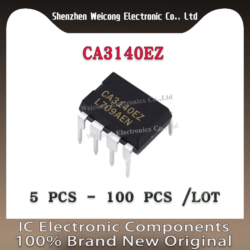 

New Original CA3140EZ CA3140E CA3140 3140EZ IC Chip DIP-8