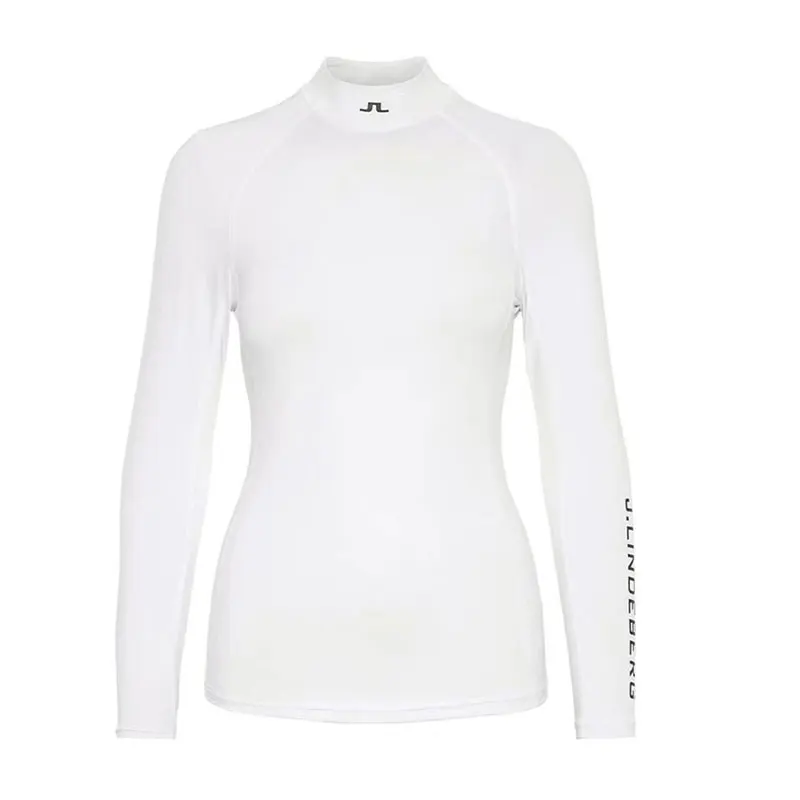 

Summer Golf Clothing Long Sleeves Golf T-Shirts Solid Color Tops Outdoor High Collar sun protection Sports Shirts