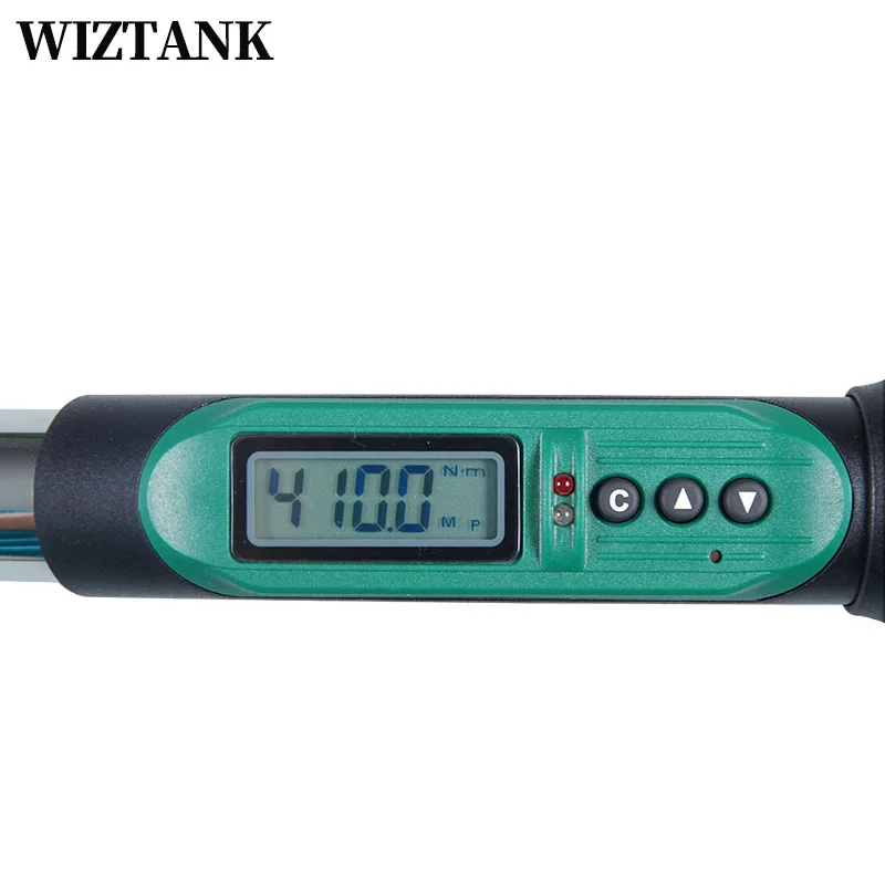 Цифровой Динамометрический ключ WIZTANK Реверсивный быстроразъемный Трещоточный