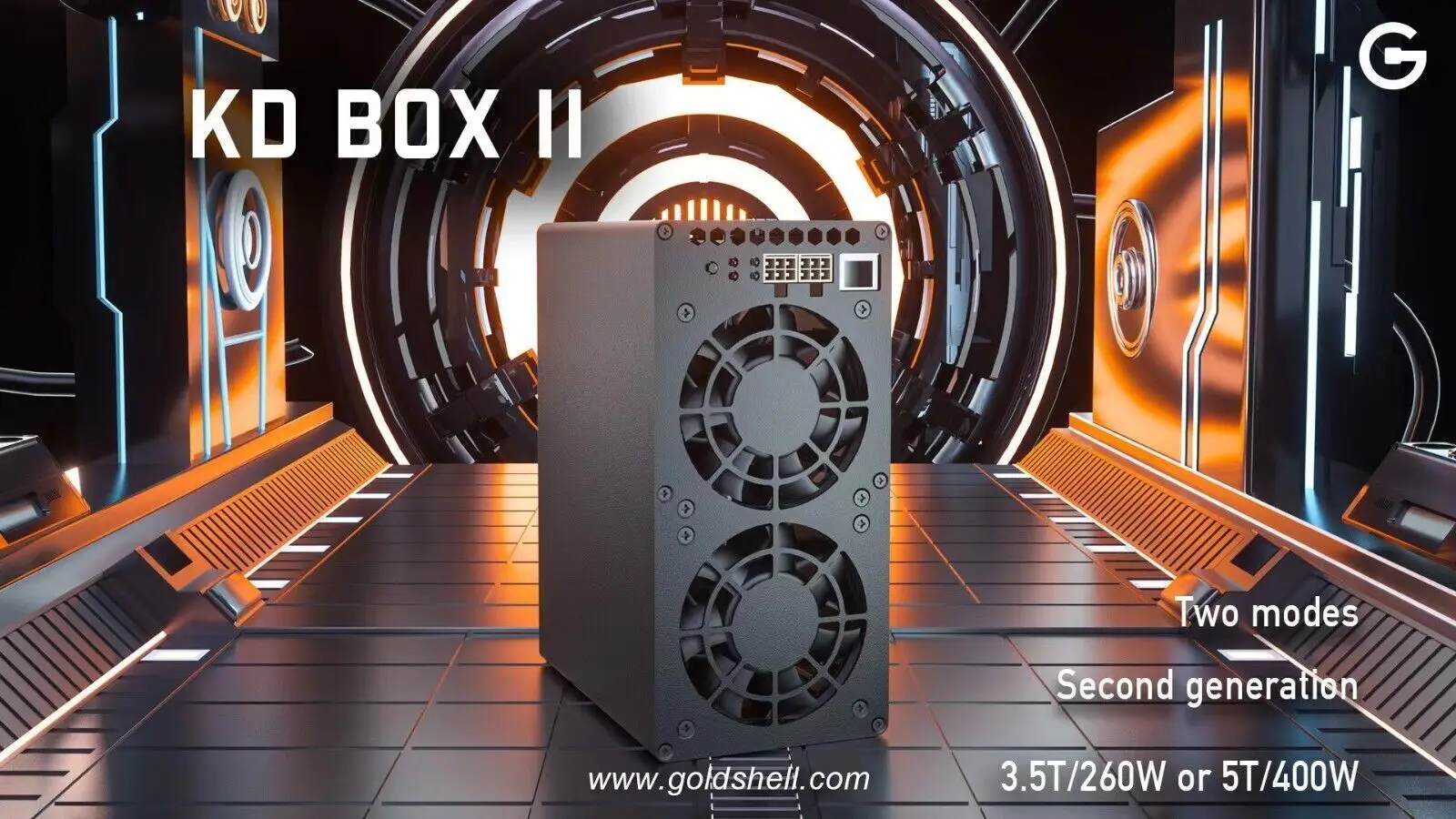 

Купите 5 и получите 3 бесплатных Goldshell KD Box 2 II KDA Kadena Miner 5T/400W или 3,5 T/260W с Wi-Fi и блоком питания