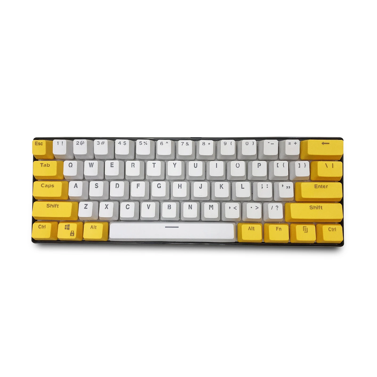 

Колпачки для клавиш RK 61, колпачки для клавиш OEM из материала PBT, двухцветные механические колпачки для клавиатуры с подсветкой (продаются только колпачки для клавиш)