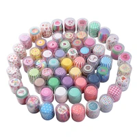 100pcs muffin cupcake paper cups cupcake liner baking box cup case party tray decorating tools birthday party