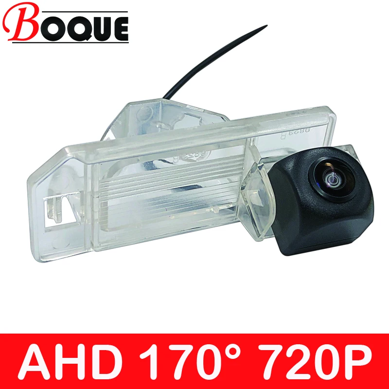 

BOQUE 170 Degree 1280x720P HD AHD Car Vehicle Rear View Reverse Camera for Peugeot 4008 for Citroen C4 Aircross 2011~2019