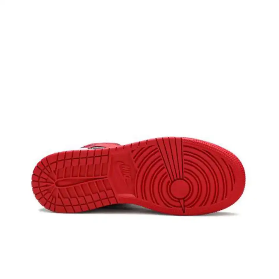Женские Классические БаскетБольные КроссовКи Air 1 Mid ChiCago'red И White РазмеР GS 554725-173 |