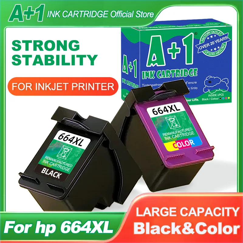 

for HP 664XL for hp 664 Ink Cartridge for HP664 Deskjet 1115 2135 3635 2138 3636 3638 4535 4536 4538 4675 4676 4678 printer