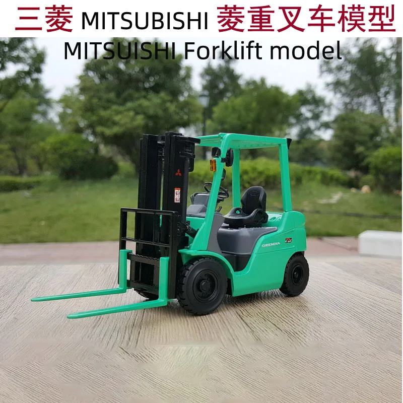 

1/25 Scale Diecast Metal Alloy For MITSUBISHI'S 25 FORKLIFT TRUCKS FG25N Model Toy For Collection